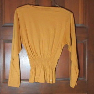 GOLDENROD TOP Medium
